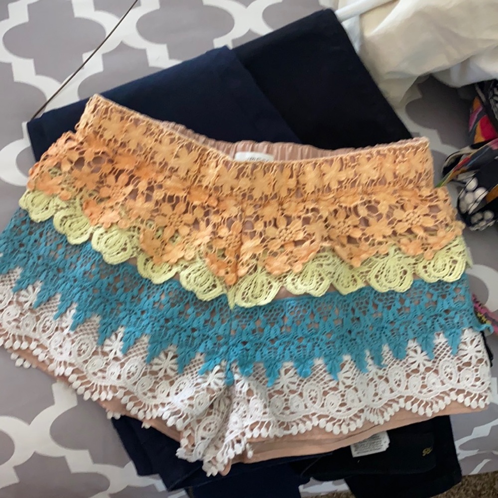 Beautiful multi colored shorts
